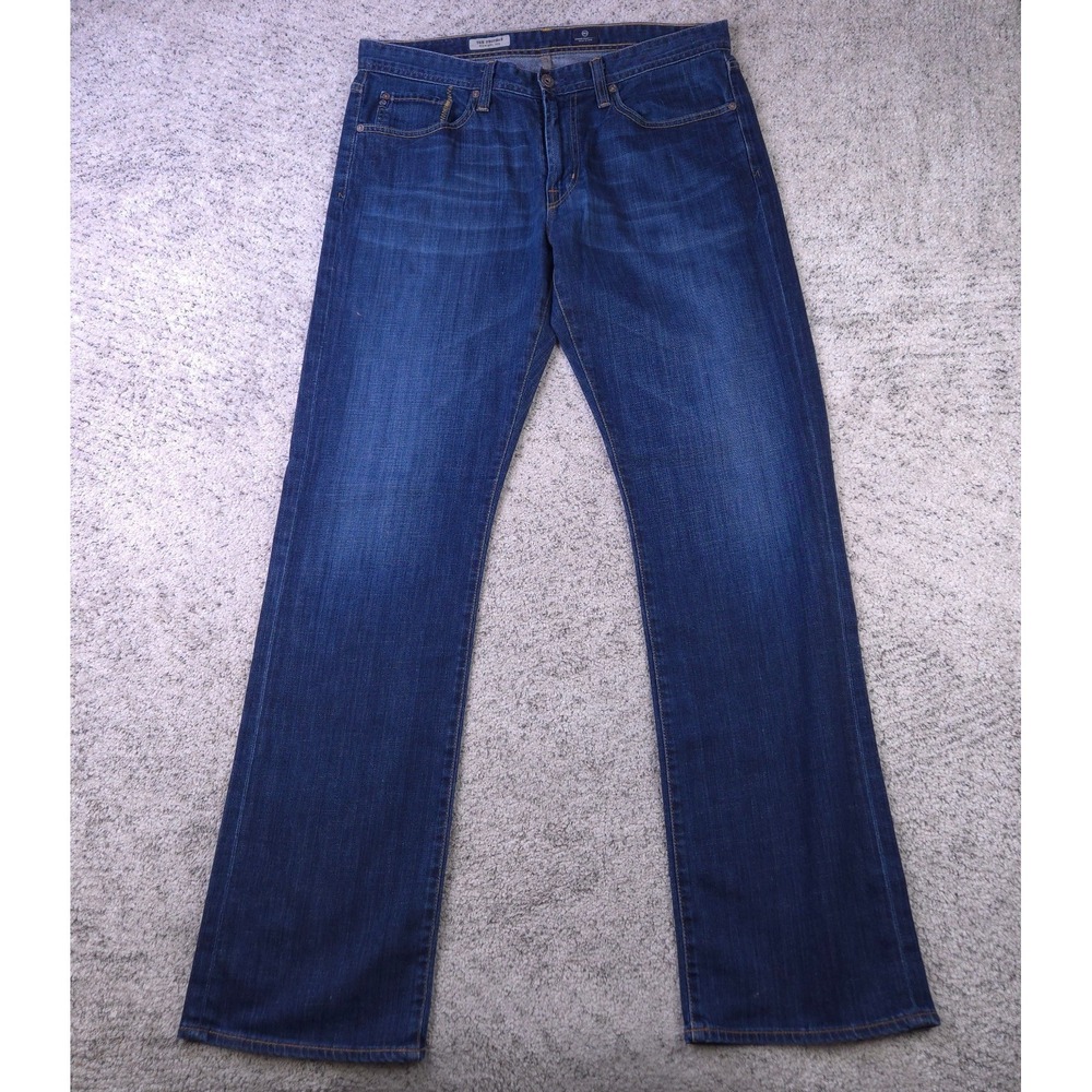 Adriano Goldschmied Protege Jeans Mens 34x34 36x35 Stretch Straight Denim USA